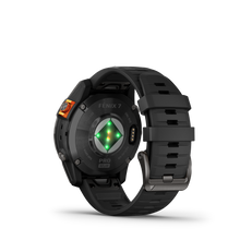 Kép betöltése a galériamegjelenítőbe: Garmin | FENIX 7 PRO SOLAR, SZÜRKE, FEKETE SZILIKON SZÍJJAL
