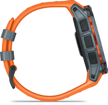 Lade das Bild in den Galerie-Viewer, Garmin | INSTINCT 3, 50mm Solar, Szürke, narancs szíjjal (ED)