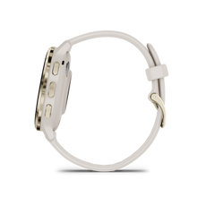 Kép betöltése a galériamegjelenítőbe: Garmin | VENU 3S ELEFÁNTCSONT KRÉMARANY, SZILIKON SZÍJJAL