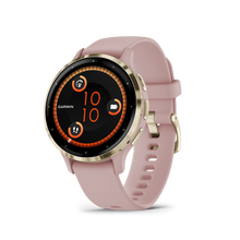 Lade das Bild in den Galerie-Viewer, Garmin | VENU 3S RÓZSA KRÉMARANY, SZILIKON SZÍJJAL