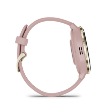 Lade das Bild in den Galerie-Viewer, Garmin | VENU 3S RÓZSA KRÉMARANY, SZILIKON SZÍJJAL