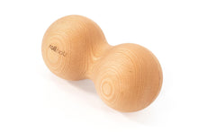 Load image into Gallery viewer, Dupla masszázs golyó - bükkfa, 10 cm | rollholz