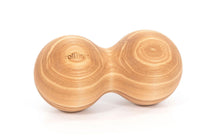 Load image into Gallery viewer, Dupla masszázs golyó - kőrisfa, 10 cm | rollholz