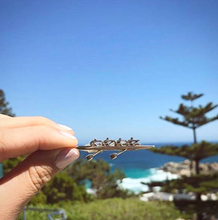 Load image into Gallery viewer, Evezős nyakkendőtű - Négyes | Strokeside Designs