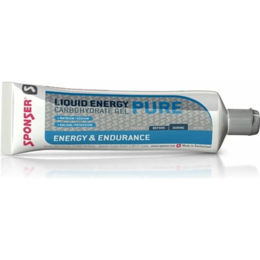 Sponsor Liquid Energy Plus caffeine gel 70g, natural